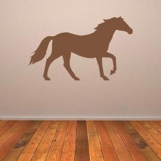 Horse childrens wall art sticker decal bedroom decor transfer AN008