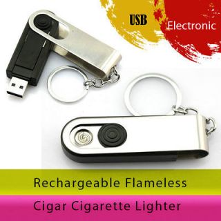 New USB Flameless Electronic Cigarette Lighter Cigar Tobacco