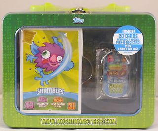 MOSHI MONSTERS monster TRADING CARD COLLECTORS TIN * Mash series 3