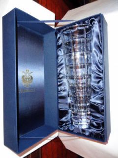Faberge Metropolitan Crystal Vase new in the box