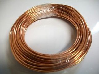 100 FT BARE BRIGHT #10 SOLID COPPER WIRE TESLA ART MATERIAL JEWEL