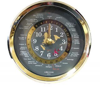 New Deluxe 3 3/4 World Time Fit up or Insert Movement (C 244)