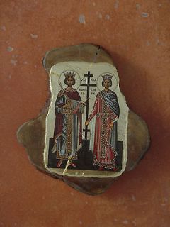 Religious Icon of Saint Konstandine and Saint Helen