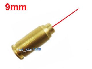 High Quality Brass Red Laser Bore Sighter For 9mm Cartridge