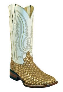 Ferrini Ladies Gold Rockstar Boots S Toe 82793 38