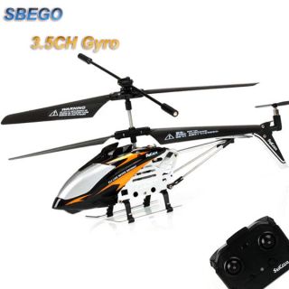 lMini 3.5 CH Infrared Ultralight RC Helicopter With Gyro Kids Toy Gold