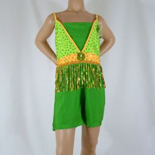 Childs L Dance Costume Roaring 20s Behave Yourself Outfit/Dress