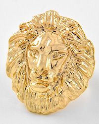 Rhianna Chunky Lion Head StReTcH ring CHOOSE your CoLoR Free Shipping