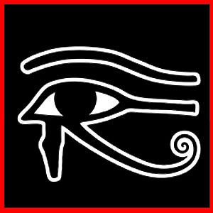 EYE OF HORUS (Egyptian Egypt Babylon Papyrus Osiris Ancient) T SHIRT
