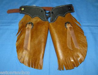 Leather Baby Infant Kid Rodeo Chinks Chaps Ranch R6184