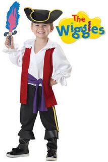 Brand New Captain Featherswo rd The Wiggles Toddler Costume