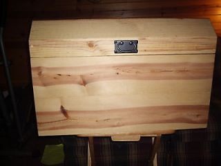 Beautiful Hand Crafted Pine Cedar Chest, Blanket Chest, Hope Chest