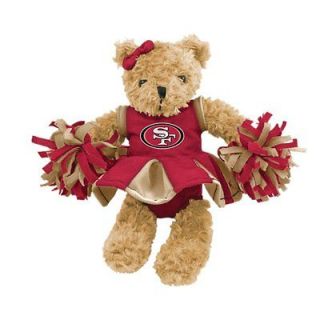 NEW NFL San Francisco 49ers Cheerleader Bear FREE SHIPPING