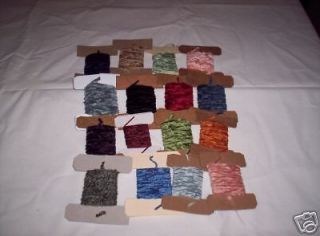 16 Med & Fine Cards Assorted Colors All Chenille