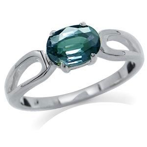 DESIGNER .925 SILVER RING NATURAL RUSSIAN ALEXANDRITE SIMPLY OVAL 5