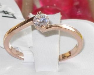 NGL187PB WOMENS .50 CARAT SOLITAIRE ENGAGEMENT SIMULATED DIAMOND RING