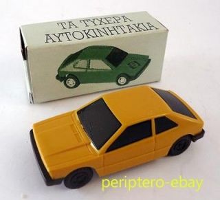 Newly listed Vintage Greek Joy Toy dark yellow Scirocco 80s MIB