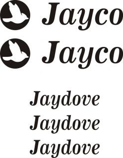 jayco Jaydove Rv camper decals graphics sticker jaydove jayco decal
