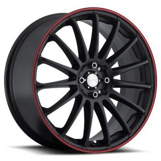 17 inch 17x7 katana k15 black wheels rims 5x4.5 es300 330 350 gs300