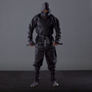 Ninja suit+Boots & weapon  Ultimate Fancy dress Outfit