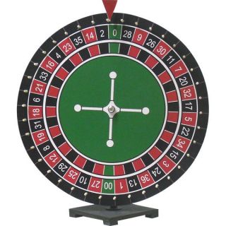 Tabletop Upright Casino Roulette Game Wheel Playfield