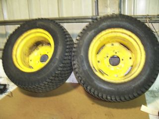 John Deere 425 AWS Rear Tires and Rims 23x10 50x12