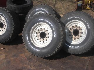 33x12 50x16 5 BF Goodrich Tires with Aluminum Rims