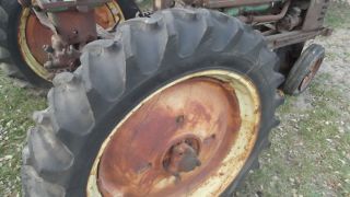 11 2 x 38 Safemark Tires and Rims Off John Deere Styled B Tractor