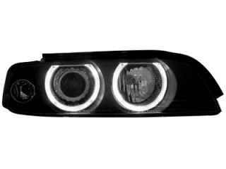 BMW E39 5SERIES Halo Rims Angel Eyes Headlights Black