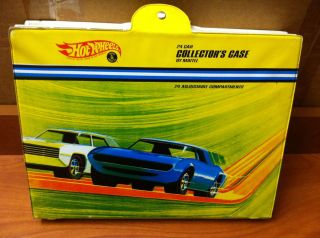K1 46 Hot Wheels 24 Car Collectors Case by Mattel Inc from 1968 Great