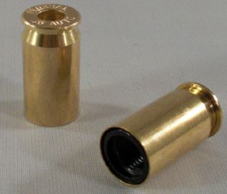 45 Cal Brass Bullet Custom Valve Stem Caps for Motorcycle Car Rims
