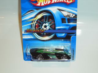 2006 Hotwheels 123 Shredster Green Black Star