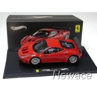 Ferrari 458 Italia GT2 Red Elite Hotwheels 1 43 X2861