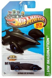 2013 Hot Wheels 65 HW Imagination Batman Live Batmobile