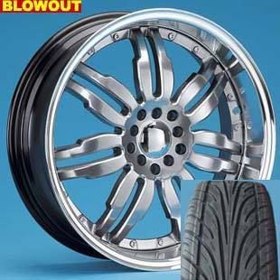 18 Wheels and Tires Package Rims Volante Diamond 4 Lug