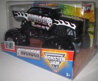 2012 Hot Wheels Monster Jam Avenger 1 24 Scale Diecast Metal Truck