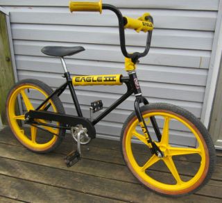  Eagle III Bmx Bike Lester Mag Wheels Old School Bicycle Rad Pad 81
