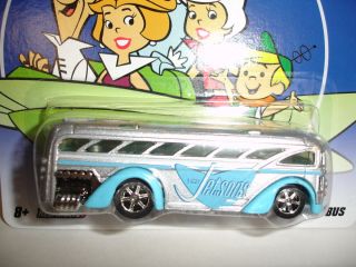 Hot Wheels 2012 Nostalgia Hanna Barbera Jetsons Surfin School Bus