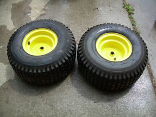 John Deere 102 Rear Tires and Rims 20x8 00 8
