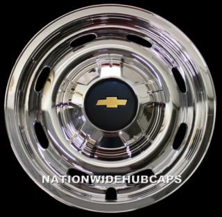 Chevy 15 6 Lug Chrome Wheel Skins Set of 4 Free SHIP