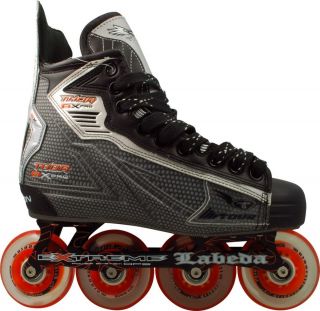 BX Pro Roller Hockey Skates Labeda Frames Millennium Wheels