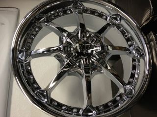 20 Inch Helo 871 Chrome Wheels Rims Ford F150 Expedition Lincoln