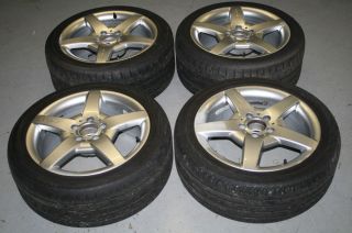 Set of 4 Rims and Tires for 2005 Mercedes Benz CLK500 AMG