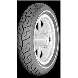 Front Dunlop D402 White Stripe MT90B 16 Tire for Harley