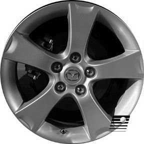 Refinished Mazda 3 2004 2006 17 inch Wheel Rim