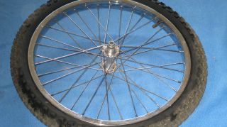 School Profile Racing BMX Gyrolite Front Hub Hubs Araya Rim Rims Wheel