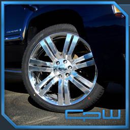 Cadillac Escalade High Polish Wheels GMC Chevrolet Rims New