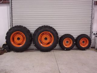 Kubota R4 Industrial Rims & Tires L4310 L4610 L430 L4630 L4200 L4400
