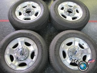 Ford F250 F350SD Factory 18 Wheels Tires OEM Rims Conti 275 65 18 3790