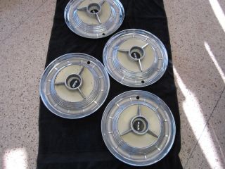 1958 Edsel Wheel Covers Hubcaps